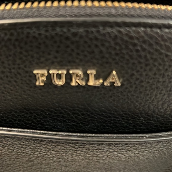 Furla Black Bag, Top handle, full grain leather - Picture 9 of 12